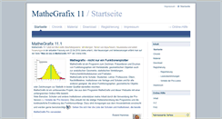 Desktop Screenshot of mathegrafix.de