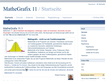 Tablet Screenshot of mathegrafix.de